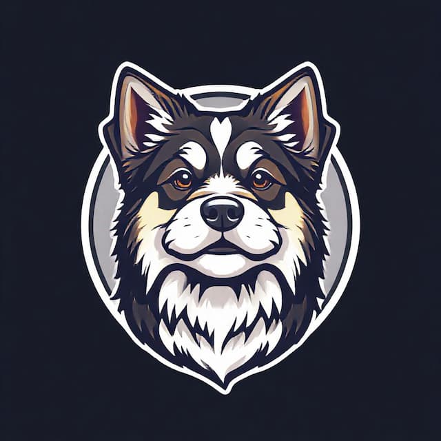 Logo featuring Dog