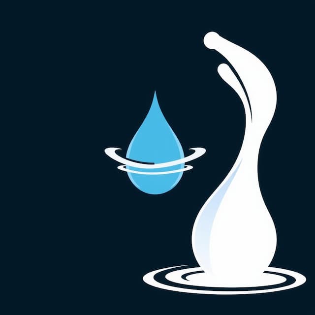 Logo featuring Water