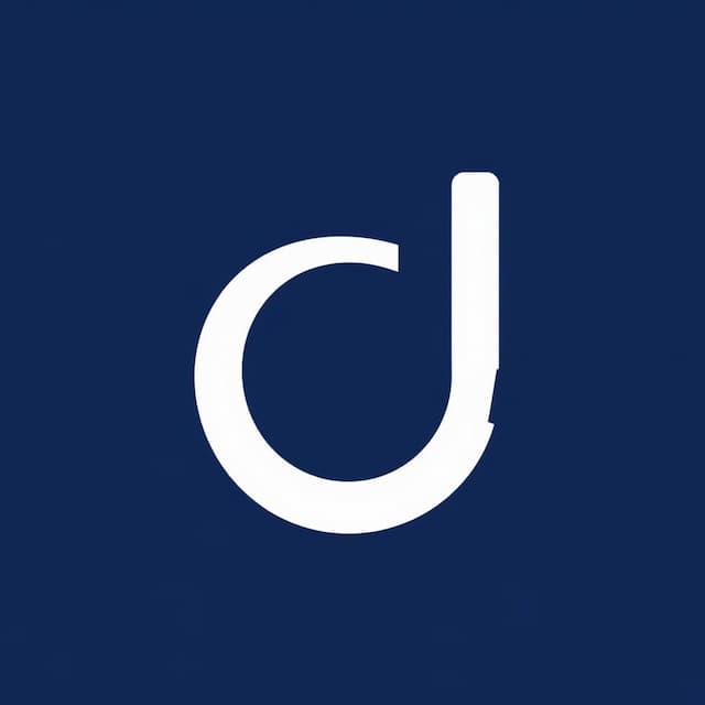 Logo featuring d