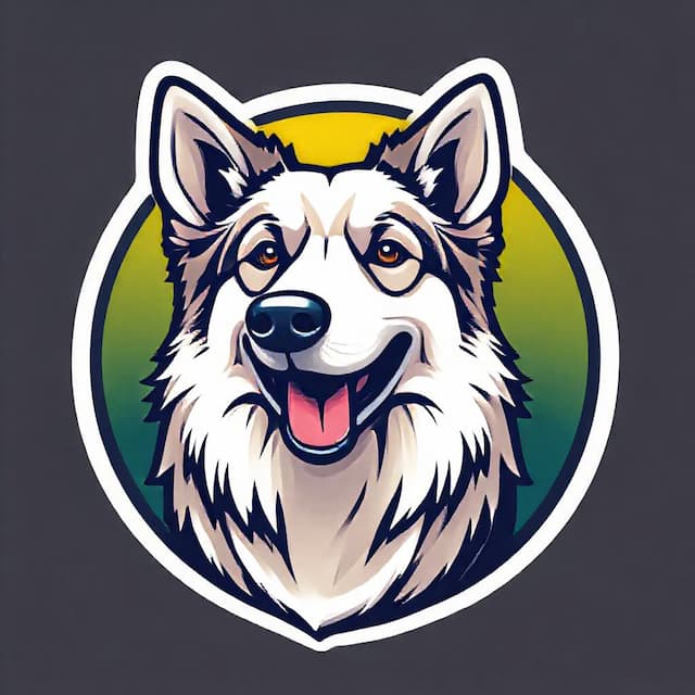 Logo featuring Dog