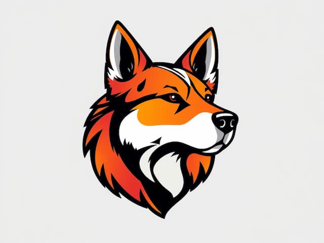 Logo featuring Dog 1
